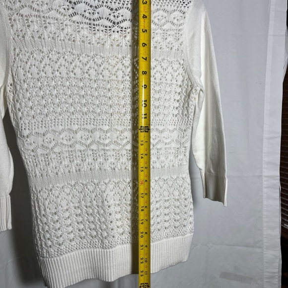 Anthropologie by Beth‎ Bowley white cardigan - Picture 9 of 9